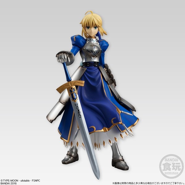 Altria Pendragon (Saber), Fate/Stay Night Unlimited Blade Works, Bandai, Trading, 4549660008309